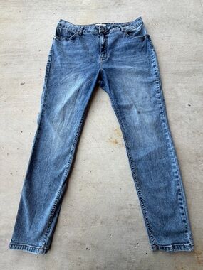 Classic Straight-Leg Blue Jeans